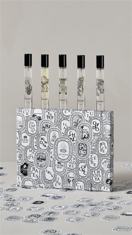 Set of 5 Eaux de toilette - To compose
