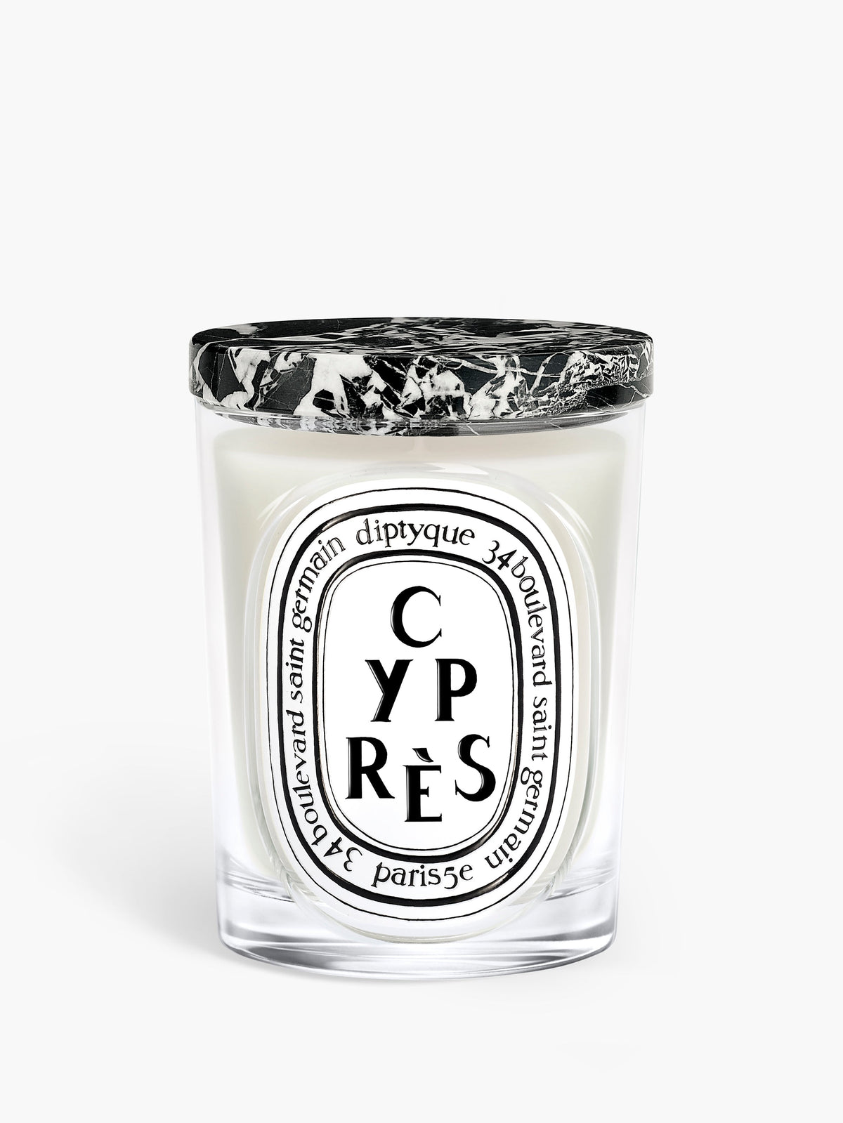 Antique Marble lid - For classic candles