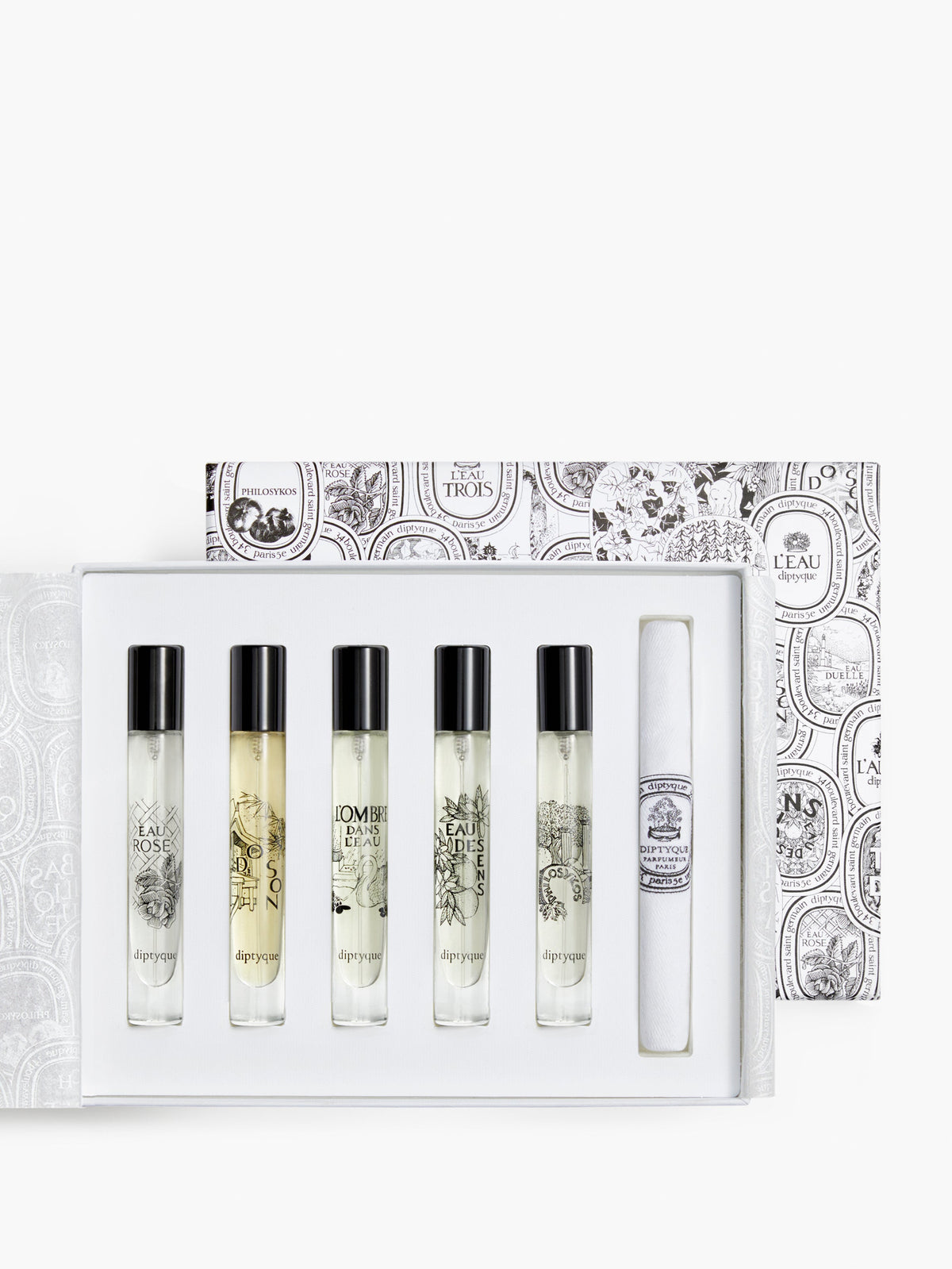 Set of 5 Eaux de toilette - Pre-composed