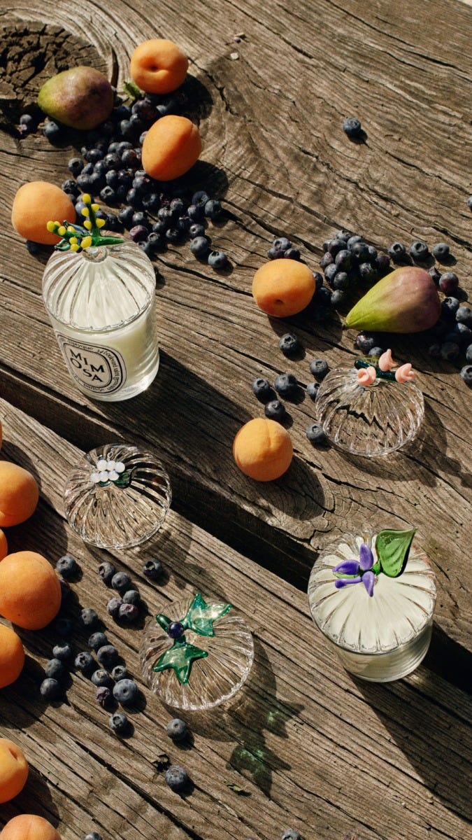 Muguet (Lily of the Valley) Lid - For classic candles